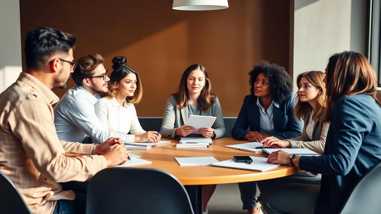 Focus group audience research session