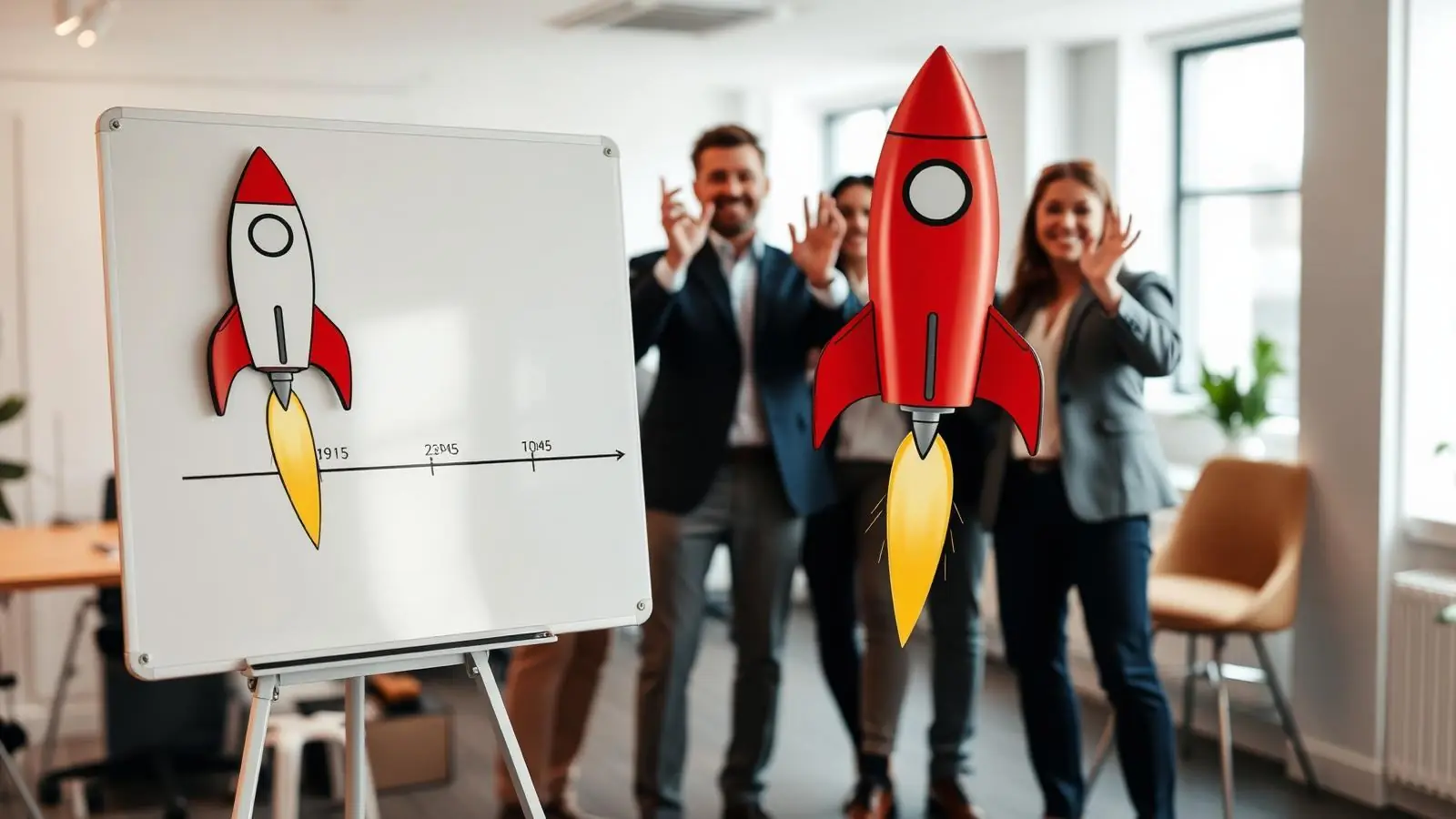 Go-to-market launch strategy whiteboard